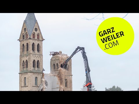 Abriss Kirche "Dom von Immerath" - Tagebau Garzweiler