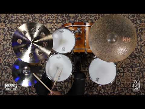 Used Sabian 15" AAX Thin Hi-Hats - Brilliant - 1018/1192g (U21501XCB-1071323M)