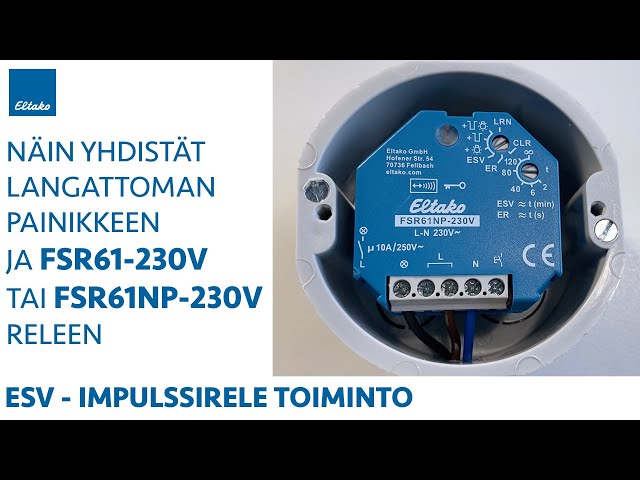 eltako Tryckrelä trådlös fsr61-230v