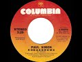 1973 HITS ARCHIVE Kodachrome Paul Simon A 1 Record Stereo 45
