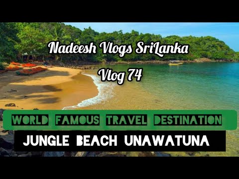 Jungle Beach Unawatuna | #unawatuna #galle vlog 74 #junglebeach #fulltutorial #viral #tourism