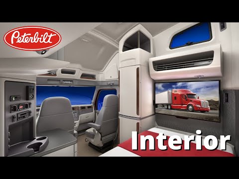 The New Peterbilt 579 INTERIOR -  The Most Luxurious Bedroom on Wheels