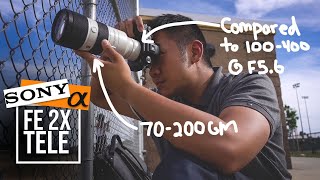 Sony 70-200GM with FE 2.0X Teleconverter vs Sony 100-400GM @ F5.6