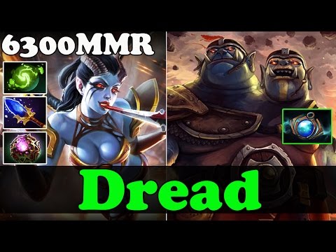 Dota 2 - Dread 6300 MMR Plays Queen of Pain And Ogre Magi - Ranked Gameplay
