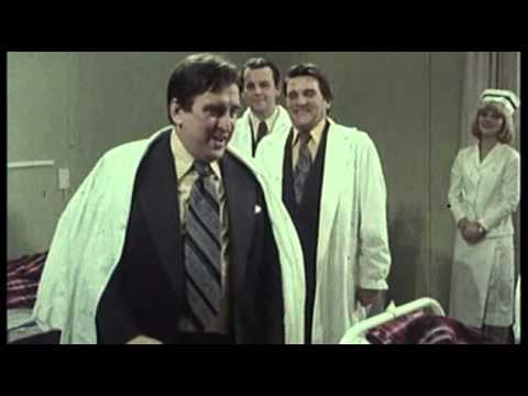 Czterdziestolatek . Jerzy Ofierski . Minister Zwiastowicz wizyta u Karwowskiego w szpitalu