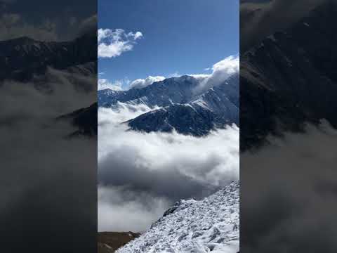 Вид на Кавказский хребет прямо сейчас #adventure #осетия