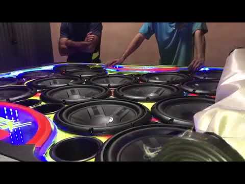 Saveiro Amarela Abeltok com 16 subs Pioneer