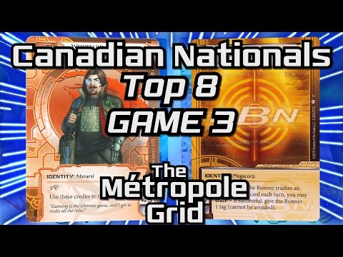 Netrunner Canadian Nationals 2016: Top Eight - Game Three