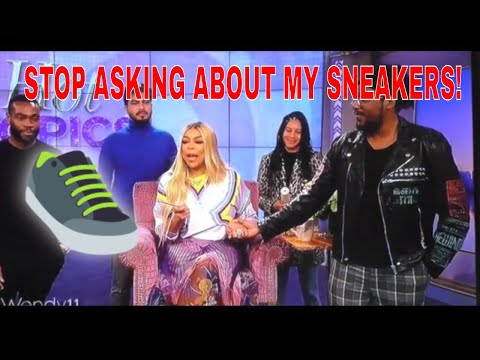 Wendy Williams tells fans to stop asking about her sneakers!