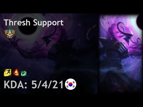 Thresh Support vs Tahm Kench - KR Challenger Patch 7.15