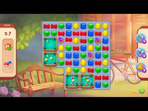 Homescapes Level 12296 No Boosters Gameplay #Bubunka