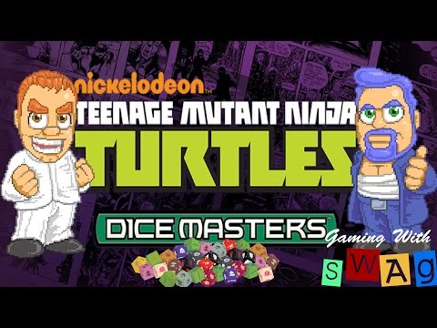 Teenage Mutant Ninja Turtles Dice Masters Unboxing and Review