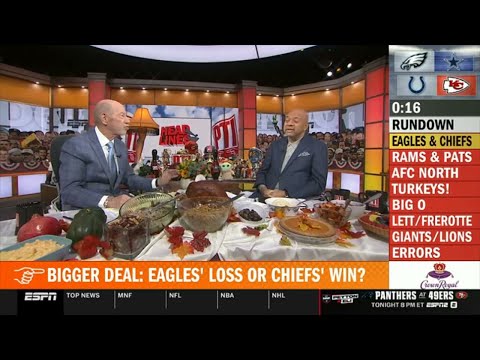 Pardon the Interruption | Bigger deal: Eagles' loss or Chiefs' win? Rams better than Pats? - Wilbon