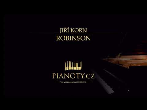 Jiří Korn - Robinson (klavírní doprovod / karaoke)