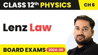 Lenz Law - Electromagnetic Induction | Class 12 Physics Chapter 6 (2023-24)