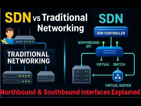 SDN Explained | Traditional Networking vs SDN | Northbound & Southbound Interface Made Simple