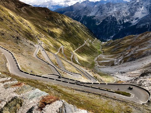 Motorcycle Tour Extreme Alps and Dolomites UNESCO 1080hd