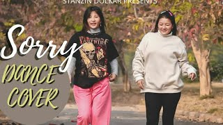 SORRY (BADSHAH) dance cover /dolker choreography/ ft  stanzin yangdol, dawa singay , sonam tsering.