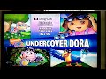 Dora The Explorer Undercover Dora 2008 DVD Menu Walkthrough