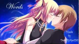 Nightcore - Words (Mark &#39;Oh feat. Tjerk)