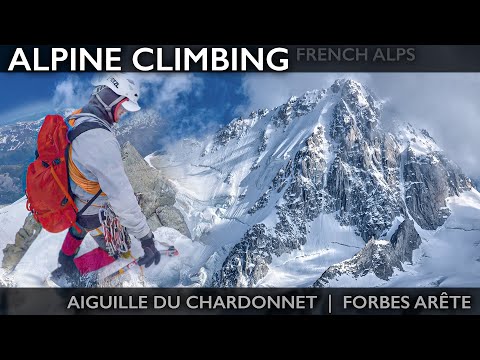 The Forbes Arête  |  Aiguille du Chardonnet  |  French Alps