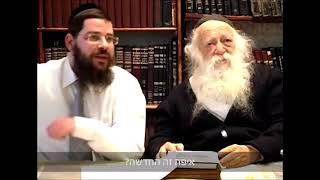 הרב חיים קנייבסקי מגלה באיזה ספרים הוא לומד ובאיזה דפוסים הוא משתמש  Harav Chaim Kanievsky