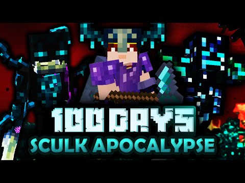 Surviving 100 Days in Minecraft's SCULK APOCALAYPSE!