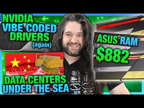 HW News - Everyone Hates AI, NVIDIA's Vibecoded Drivers, RAM Companies Pull Debt