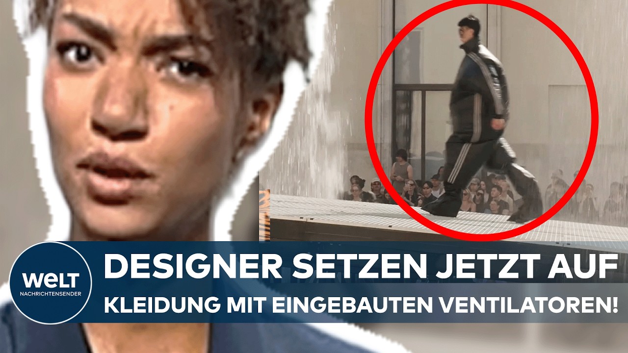 ICON TV: Mode gegen Hitze! Designer setzen jetzt auf Kleidung mit eingebauten Ventilatoren