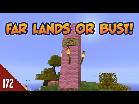 Minecraft Far Lands or Bust - #172 - Diamond Sword of Spawn-Pointyness