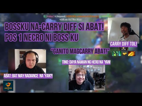 KUKU BACK TO CORE?! NEW META POS 1 NECRO? DINADAANAN LANG SI ABAT AT TINO! "GRABE KA MAGFARM BOSSKU"