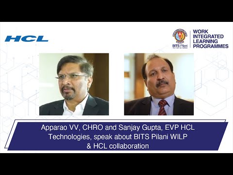 Apparao, CHRO & Sanjay Gupta, EVP, HCL Technologies speak ...