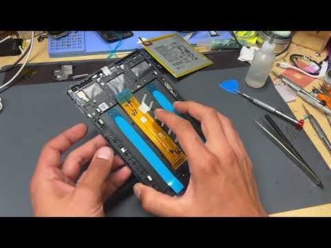 Samsung Tab A7 Lite Bildschirmtausch SM-T225 – Ausführliche Schritt-für-Schritt-Anleitung