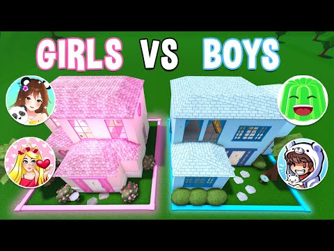 MEGA GIRLS VS BOYS Build-Off CHALLENGE!