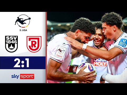 Ulm dreht das Spiel und sammelt Big Points! | SSV Ulm - SSV Jahn Regensburg | Highlights - 3. Liga