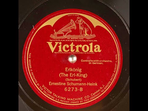 Ernestine Schumann Heink: 1911 "Erlkonig" in HD