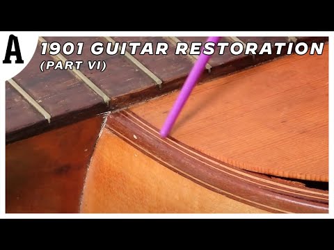 120 Years Old Guitar Restoration - (VI) - Anjuda Guitars Nº19