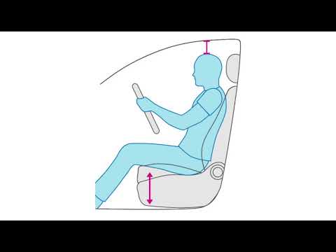 8 Schritte zur richtigen Autositzeinstellung