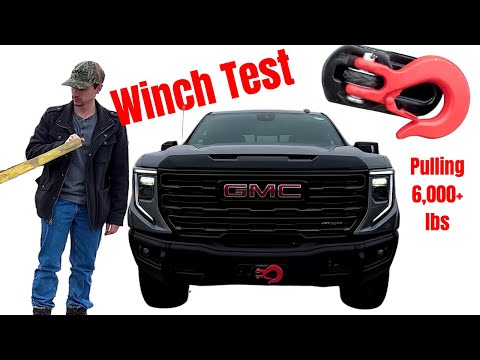 2024 Sierra AT4X AEV with COMEUP Winch