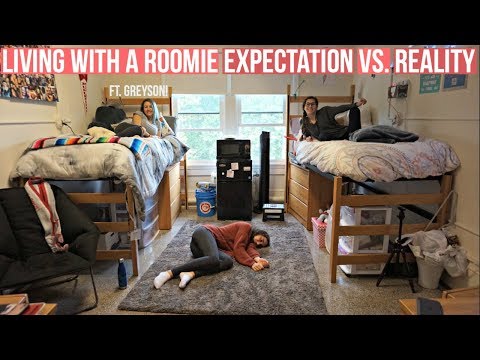LIVING WITH A ROOMIE: EXPECTATION VS. REALITY // Allie Miller