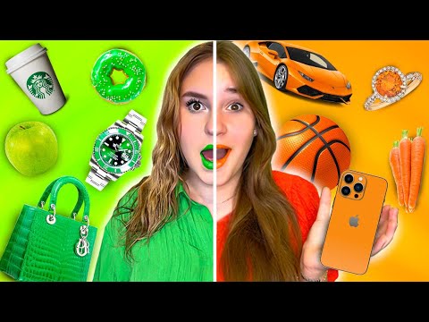 Acheter N'importe Quoi En Une Seule Couleur Challenge !