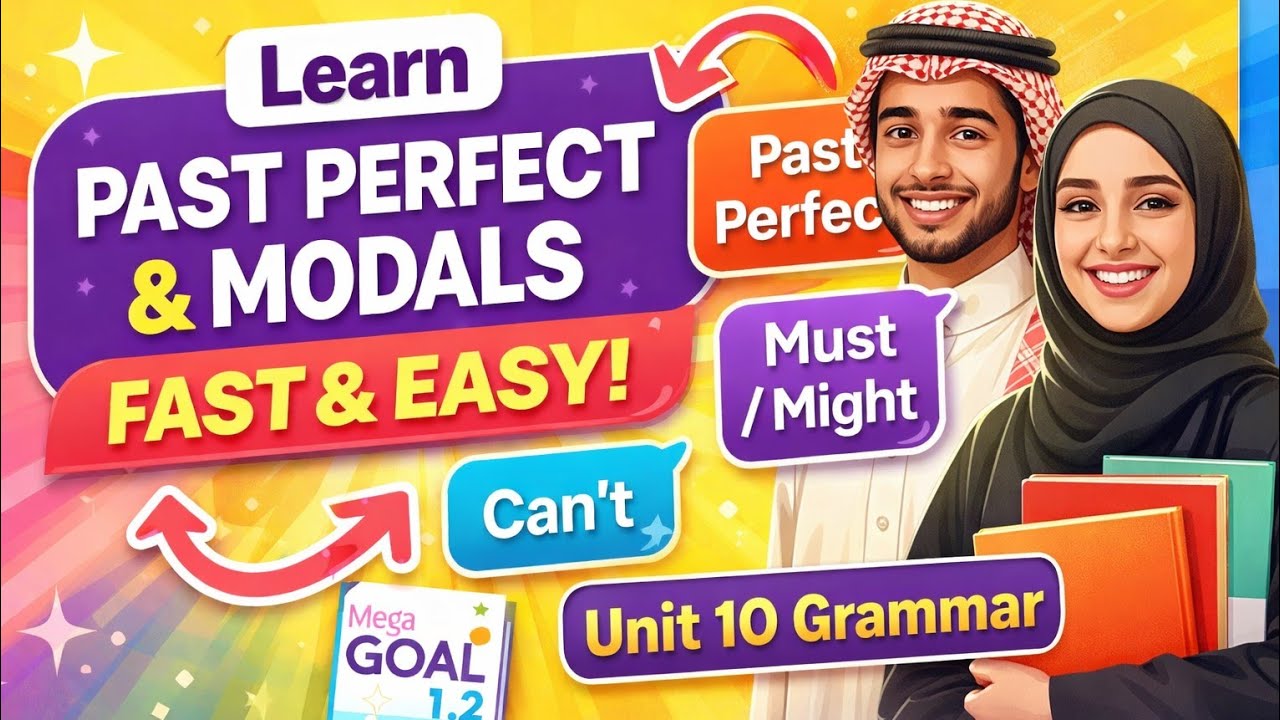 Grammar Detectives🔥 Master Unit 10 Grammar FAST! | Past Perfect + Must, Might, Can’t (Mega Goal 1.2)
