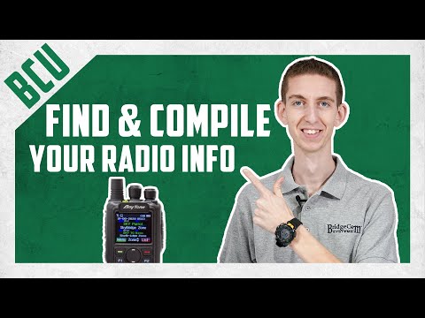 How To get started using DMR with an AnyTone 878