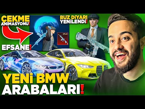 YENİ BMW ARABALAR ve YENİLENMİŞ BUZ DİYARI! EFSANE GÖRÜNÜYOR! PUBG Mobile