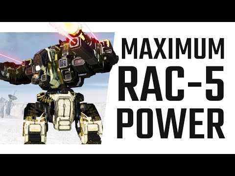 Maximum Rotary Autocannon Power - Rifleman 8D - Mechwarrior Online The Daily Dose 1416