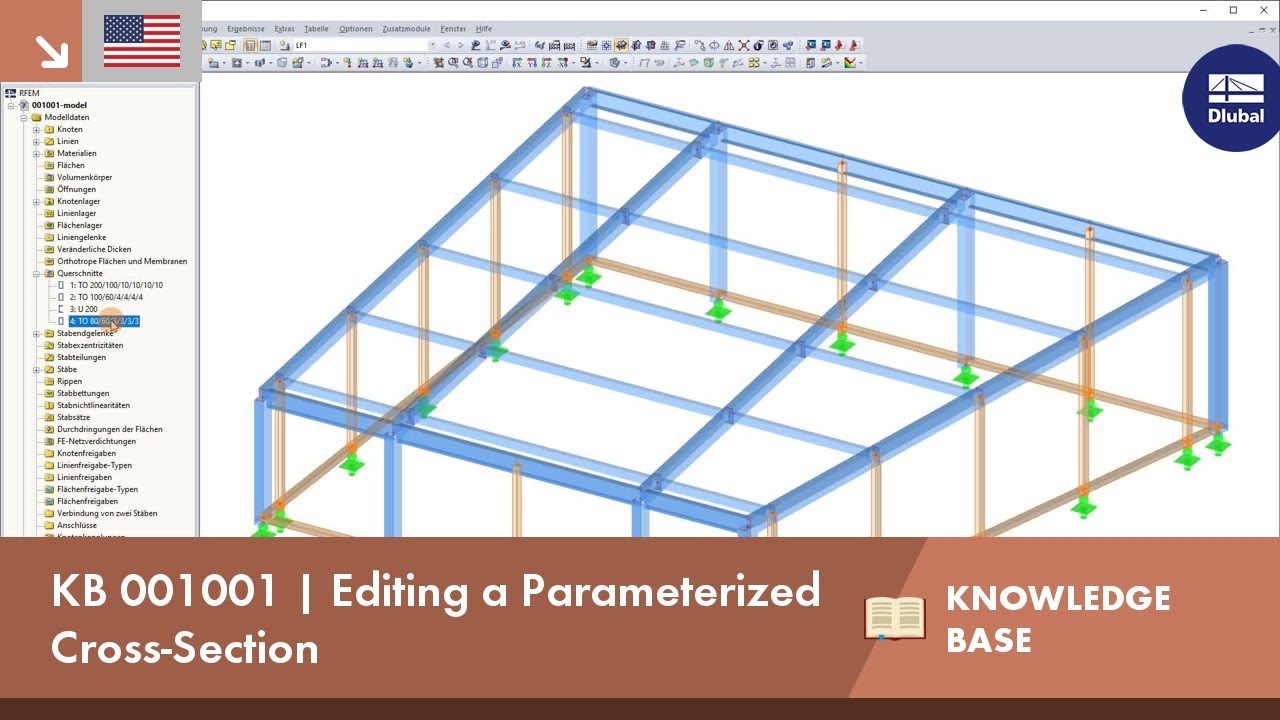 KB 001001 | Editing a Parameterized Cross-Section