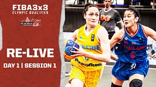 [Live] FIBA 3x3 OQT 2021 - Day1