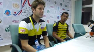 Press Conference (Malaysia) @ 22nd Sultan Azlan Shah Cup 2013