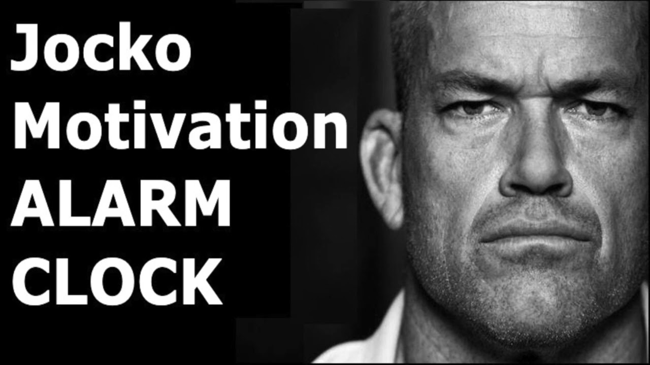 JOCKO ALARM CLOCK SOUND - MOTIVATIONAL WAKE UP - FITNESS / SPORTS / ARMY