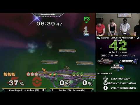 Construct 108 - AbsentPage + Michael vs JustJoe + Lazarus - Melee Doubles WF